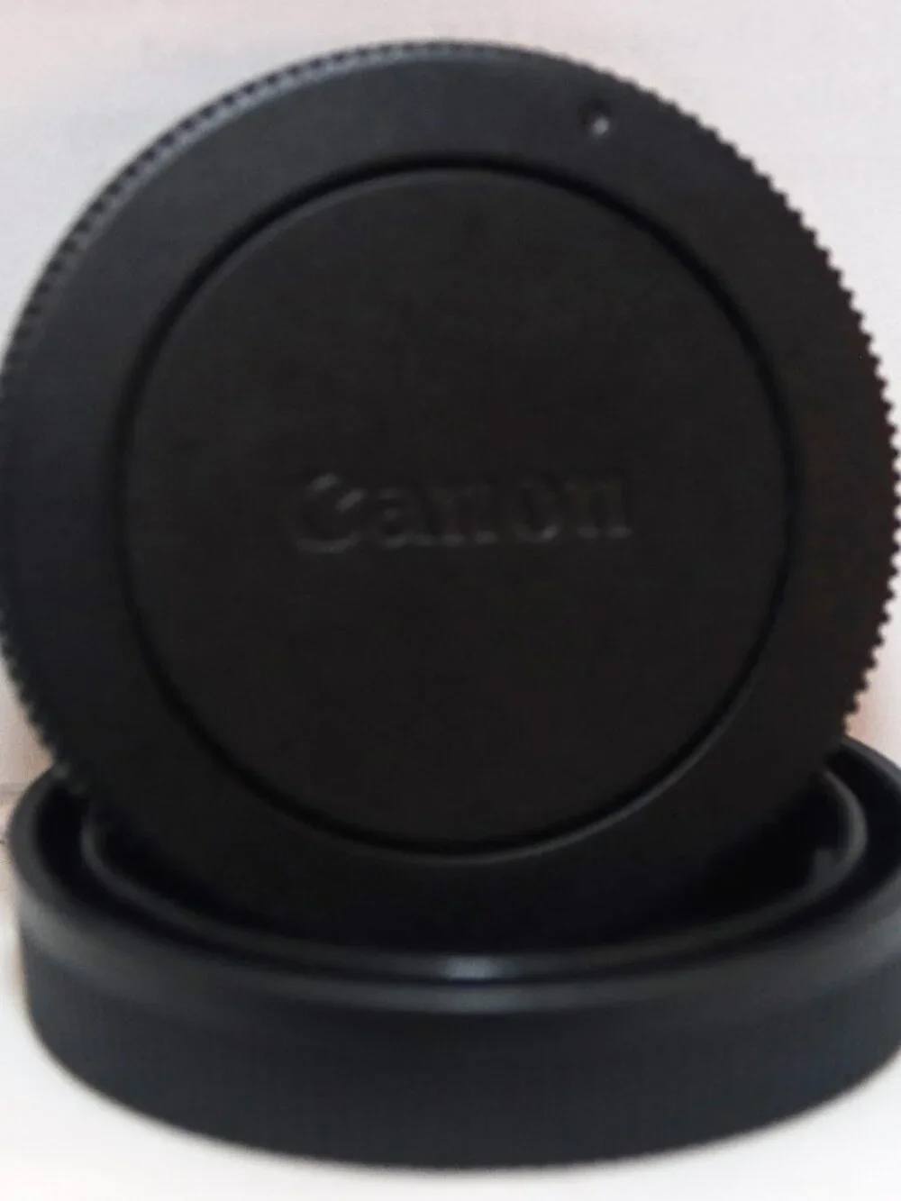 Canon M Series Mirrorless Camera Rear Lens Dust Cap and Camera Body Cap Set Mint
